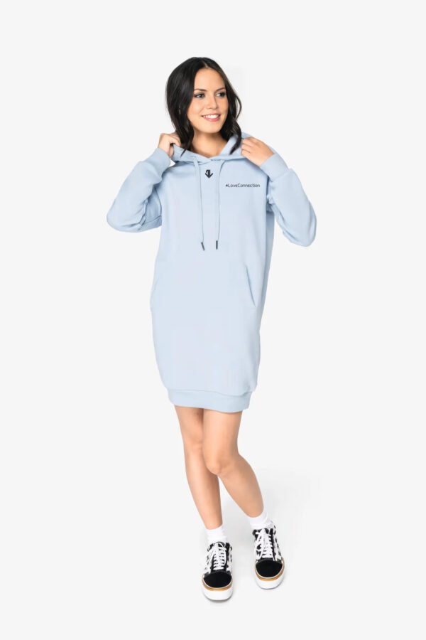 Robe Sweat-Shirt à Capuche Femme