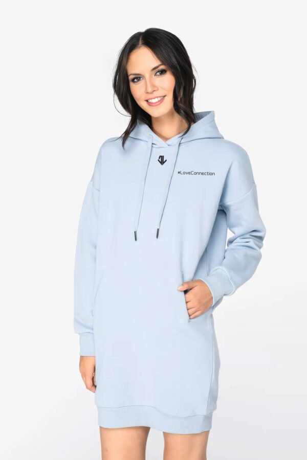 Robe Sweat-Shirt à Capuche Femme – Image 4