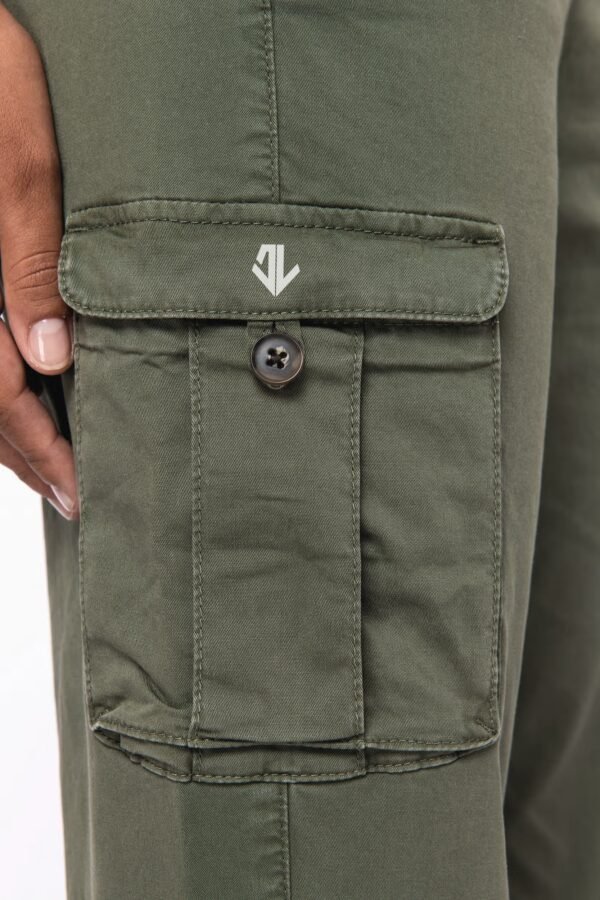 Pantalon Cargo Délavé Femme – Image 5